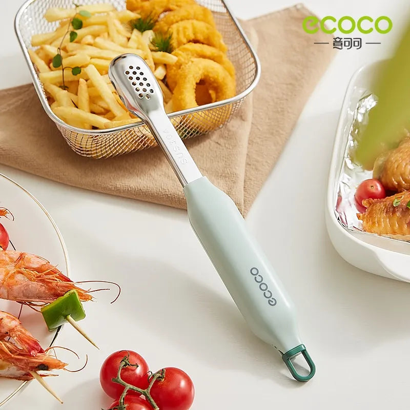 ECOCO 304 Stainless Steel Food & BBQ Tongs