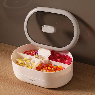 Ecoco Snack & Dry Fruit Storage Box – Candy/Nut Tray