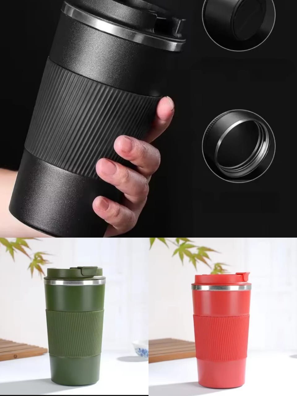 Stainless Steel Insulated Travel Mug – 510ml