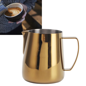 MILK FROTHING PITCHER JUG – GOLDEN (2000ML)