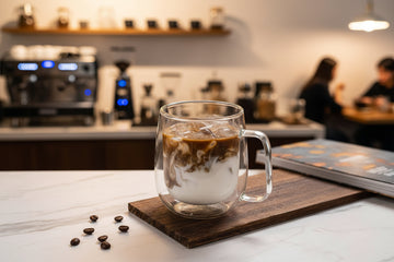 400ml Double Wall Heat-Resistant Glass Mug