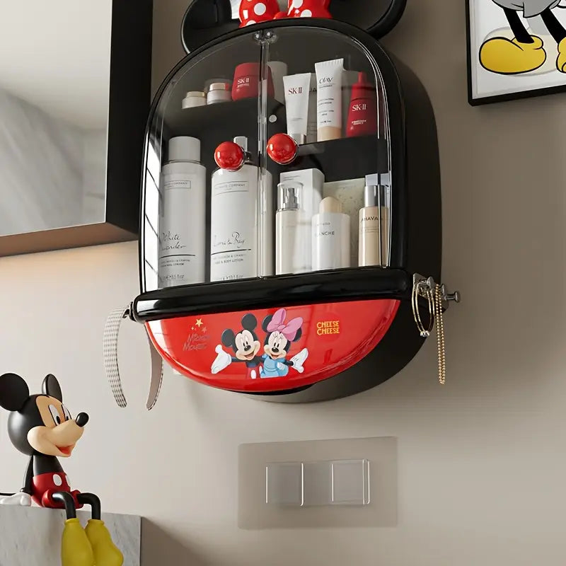 Mickey Mouse No-Drill Bathroom Organizer Shelf