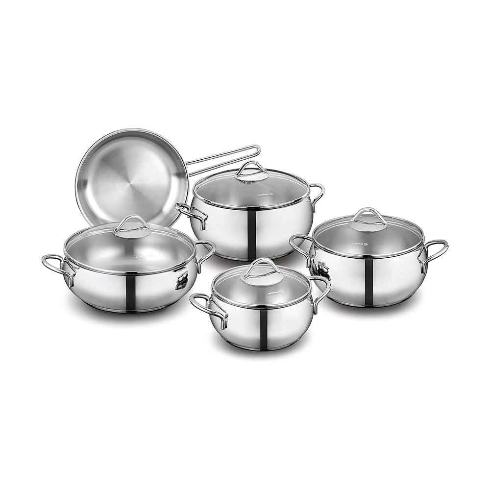 Korkmaz  Estima 9 pcs Cookware Set