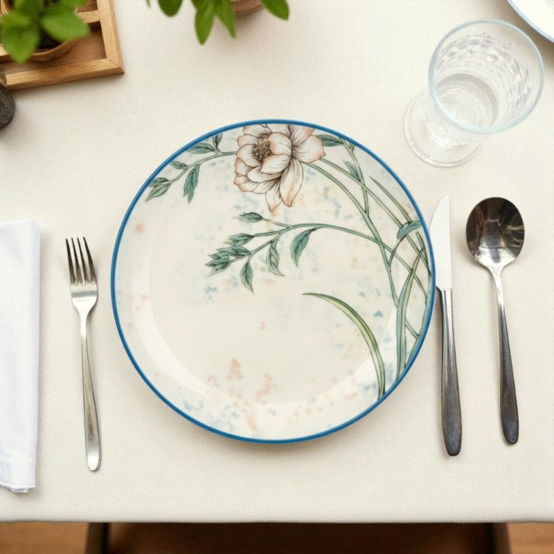 Brilliant 8.5" Porcelain Side Plate – Floral Design