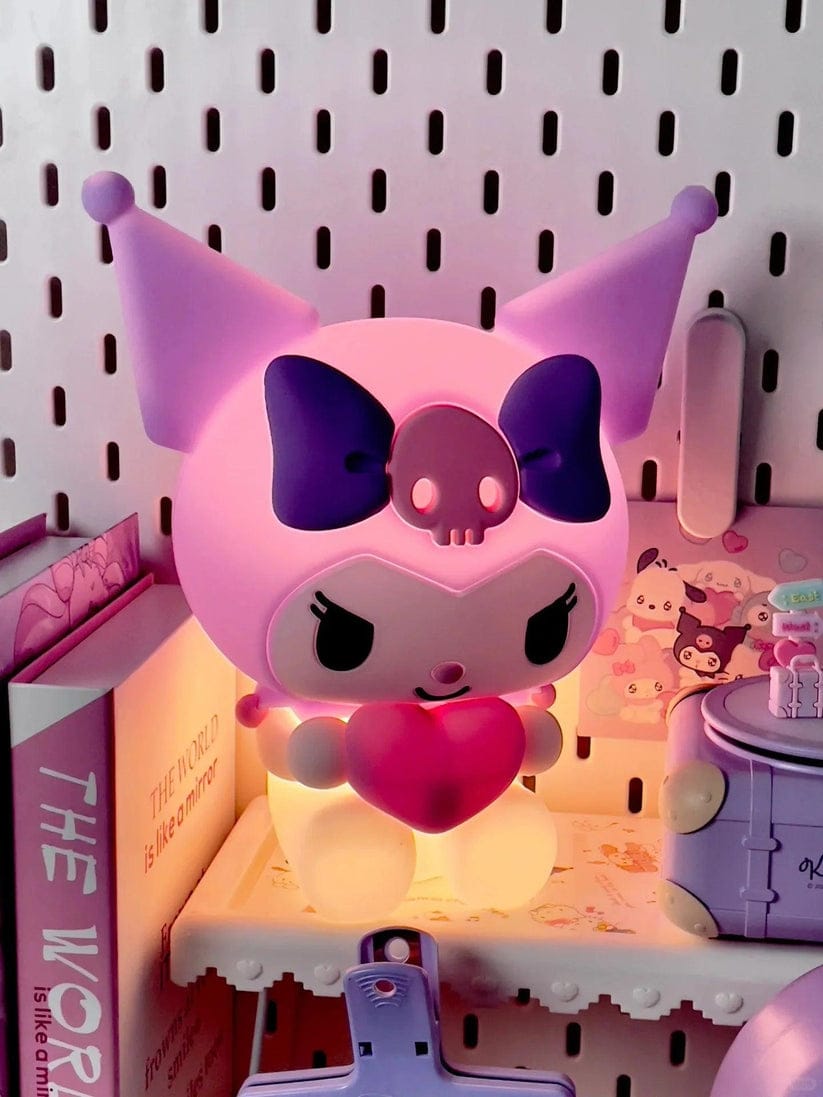 Sanrio Kuromi Pat Night Light – Touch & Remote Control LED Lamp