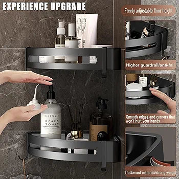 Metal Corner Shower Shelf Organizer