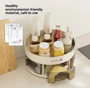 HODEYA 360° Rotating Seasoning Box
