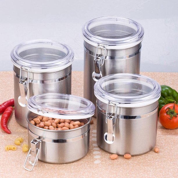 Airtight Canister 4 Pcs Set