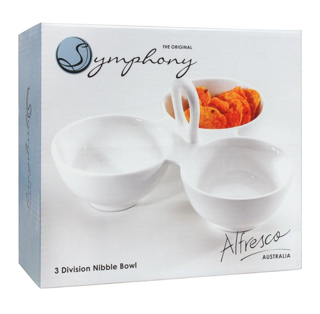 Symphony 3-Division Nibble Bowl – SY4300