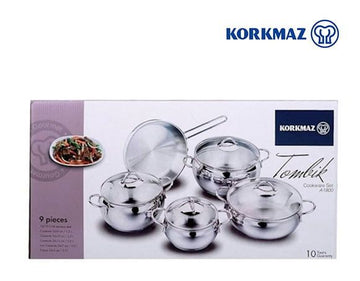 Korkmaz  Estima 9 pcs Cookware Set