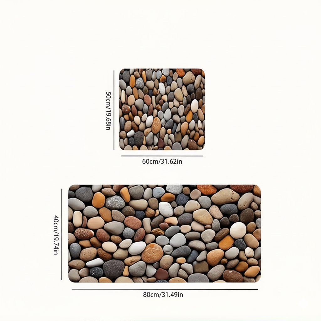 Luxury Anti-Fatigue Kitchen Floor Mat Set (2-Piece)