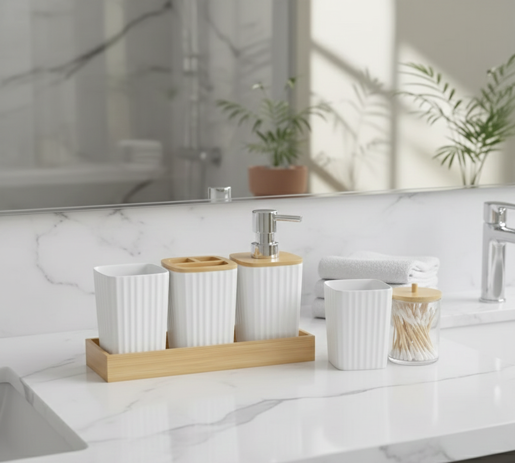 5 PCS Bathroom Accessories Set