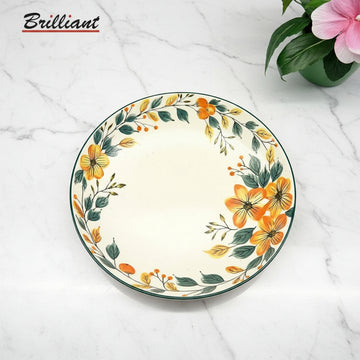 Brilliant Porcelain Round Soup Plate – 8 Inch