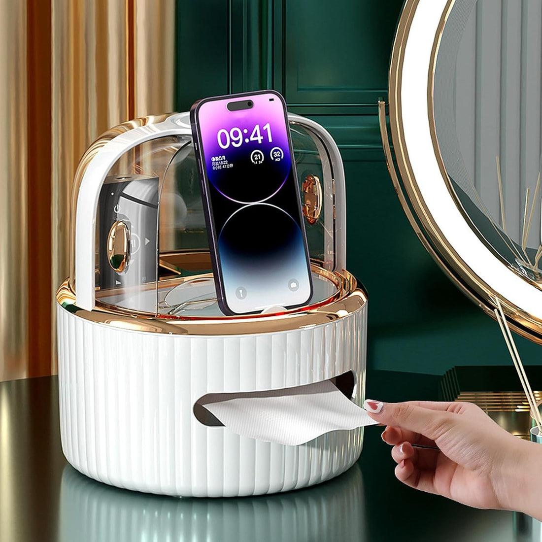 SECRET DESIRE™ Multifunctional Tissue & Cosmetic Organizer