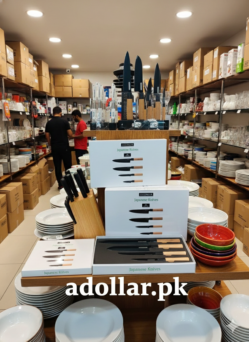 Zillinger 4-Piece Japanese Kitchen Knife Set