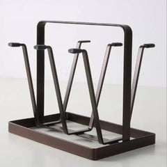 Iron Glass Stand And Cup Holder