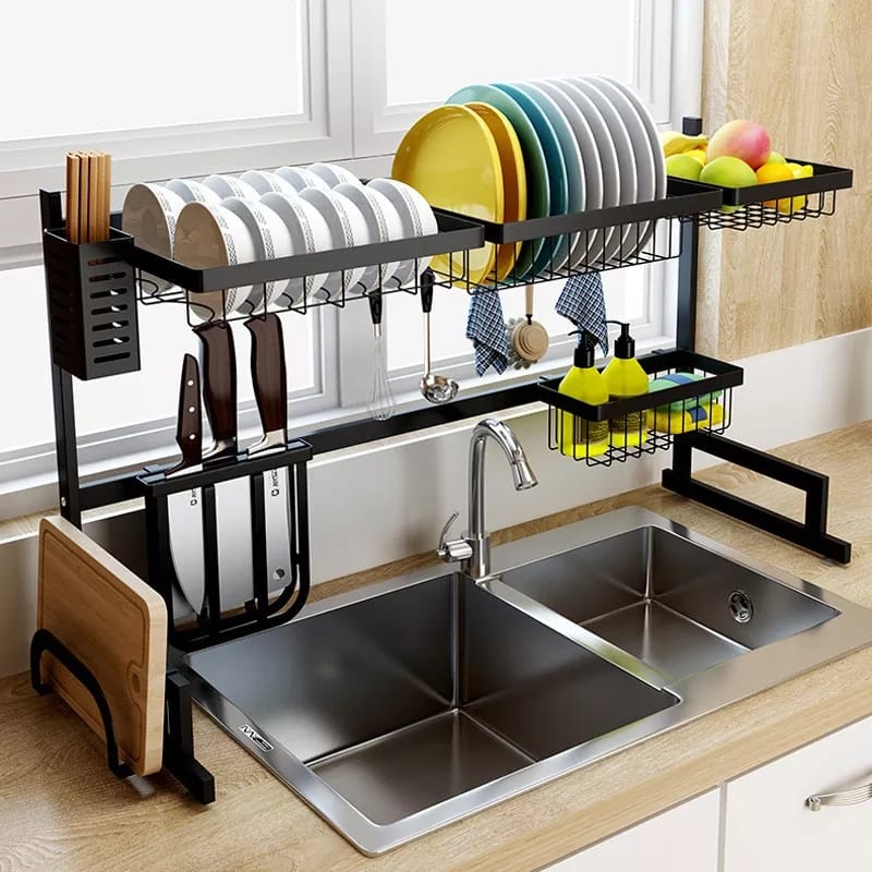 Kitchen Dish Drying Rack Over Sink