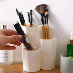 3 Lattices Cosmetic Make-Up Organizer Box