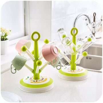 Plastic Tree Glass Holder Mug Stand