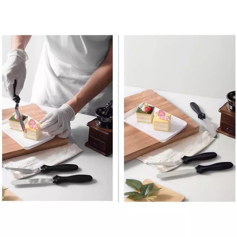 3 Pcs Cake Decoration Tool - Cake Cream Spreading Tool