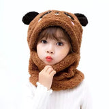 Baby Head Cover Warm Neck Collar Kids Beanies Sets