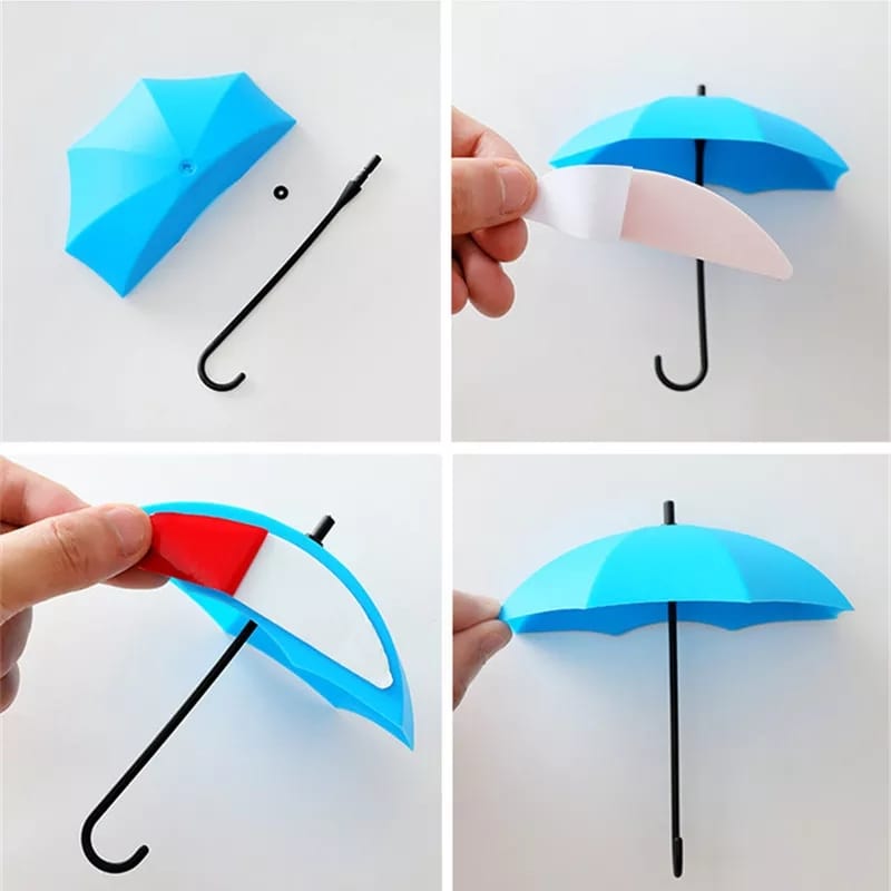 3 Pcs Umbrella Hooks Set