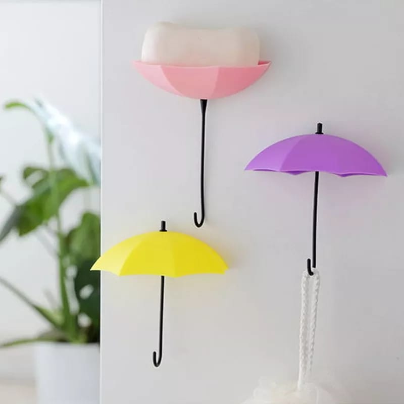 3 Pcs Umbrella Hooks Set