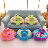 Baby Chair Cartoon Support Seat Plush Soft Baby Sofa Infant Learn to Sit Chair