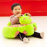 Baby Chair Cartoon Support Seat Plush Soft Baby Sofa Infant Learn to Sit Chair