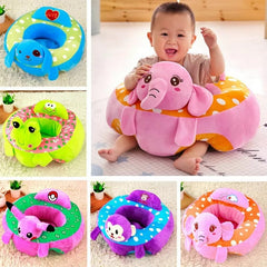 Baby Chair Cartoon Support Seat Plush Soft Baby Sofa Infant Learn to Sit Chair