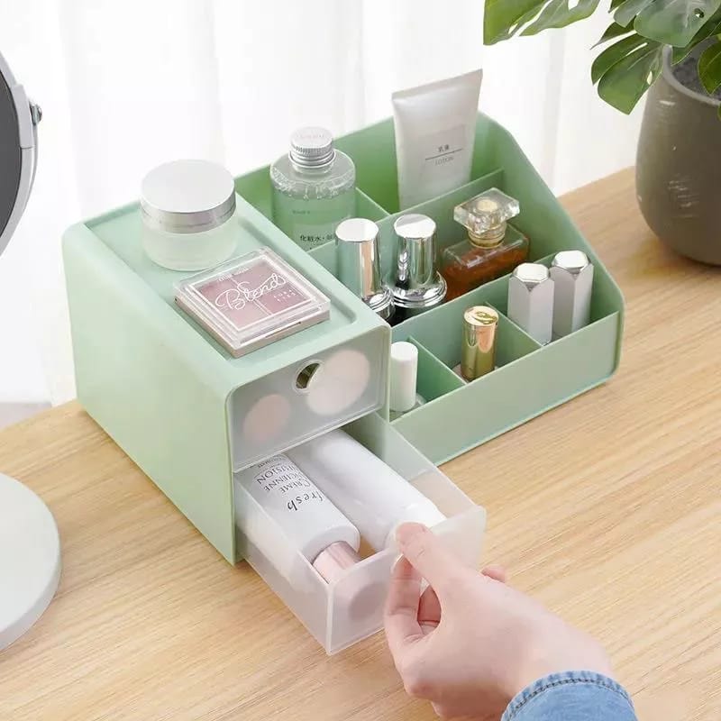 Multipurpose Storage Box with Drawers and compartments for Dressing Table