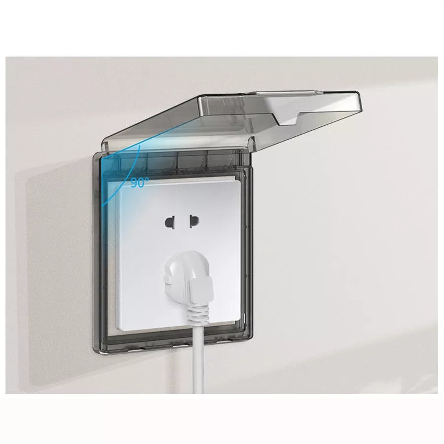 2 PCs Wall Socket Box Cover Waterproof (Pack of 2)