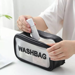 Travel Portable Clear Transparent Makeup Organizer Cosmetic Bags