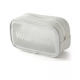 Travel Portable Clear Transparent Makeup Organizer Cosmetic Bags