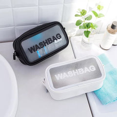 Travel Portable Clear Transparent Makeup Organizer Cosmetic Bags