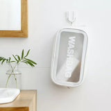 Travel Portable Clear Transparent Makeup Organizer Cosmetic Bags