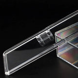 Acrylic Makeup Cosmetic Box Brush Pen Pencil Holder Storage Organizer Container Box With Cover