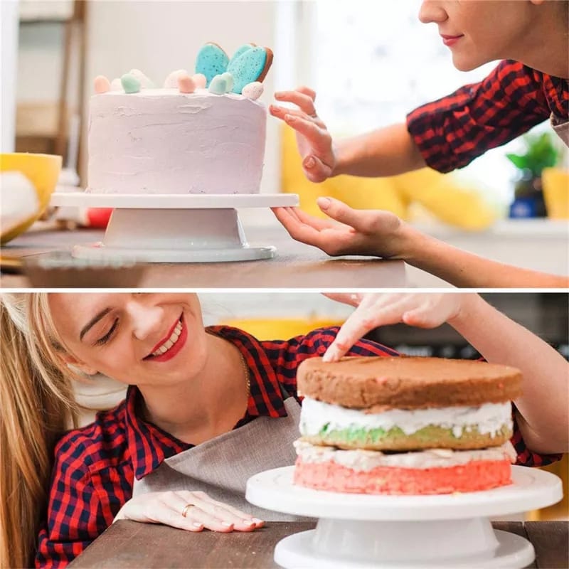 360 Rotating Cake Decorating Stand
