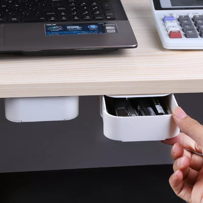 Under Desk Drawer Self-Adhesive