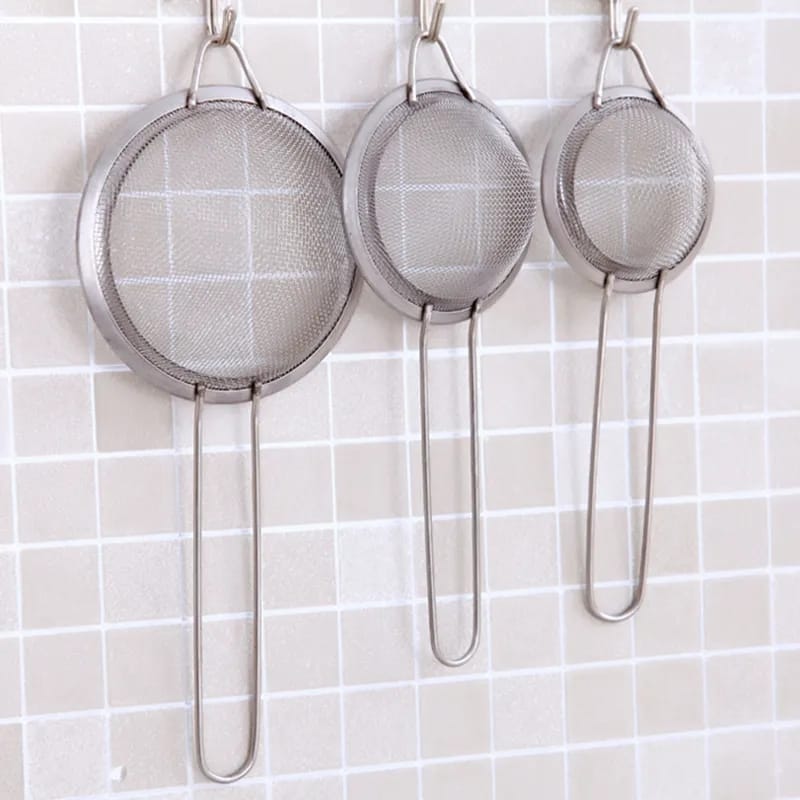 3 Pcs Tea Strainer Set