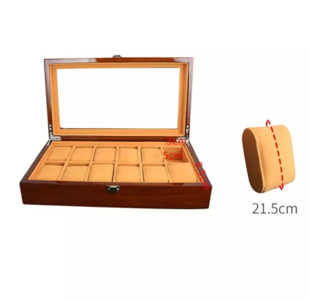 New Luxury  Wooden Watch Box (Premium  Quality)