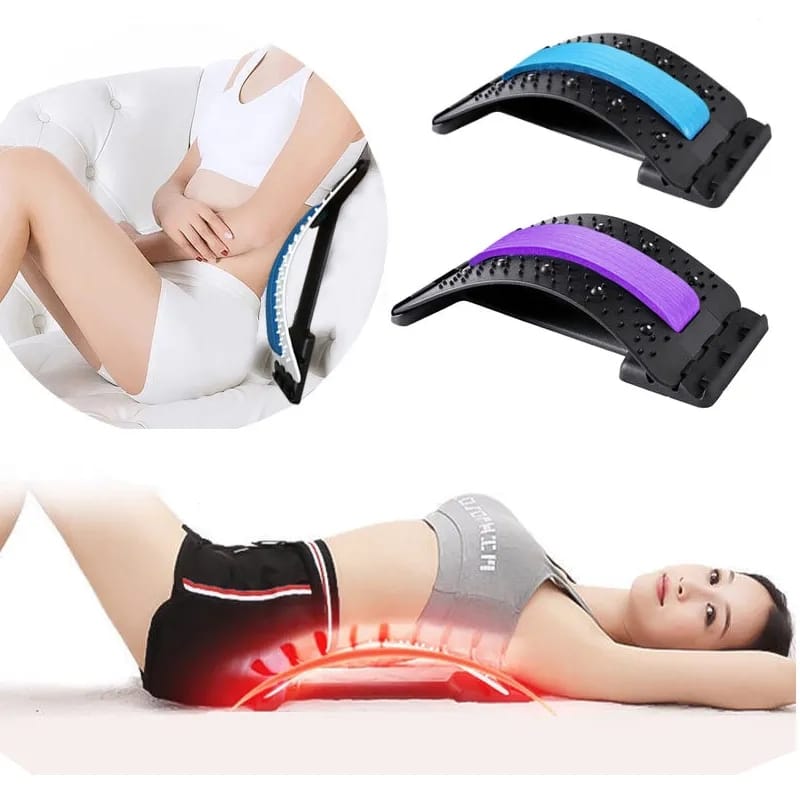 Walkent Back Pain Relief Device with Magnets & Acupressure Points for Lumbar Support, Posture Corrector