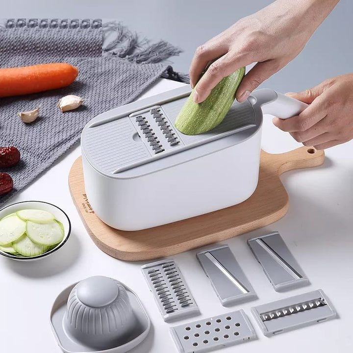 Multifunctional Vegetable Slicer Cutter With Drain Basket