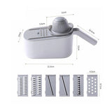 Multifunctional Vegetable Slicer Cutter With Drain Basket