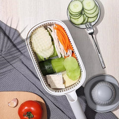 Multifunctional Vegetable Slicer Cutter With Drain Basket