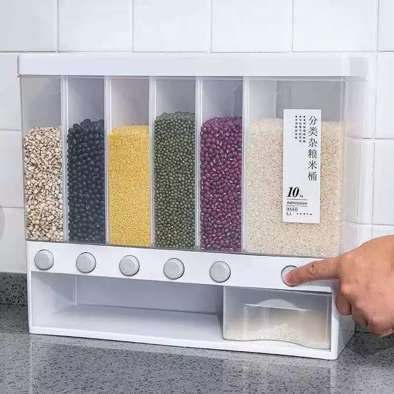 6 In 1 Grain Cereal Dispenser