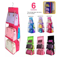 6 Pocket Handbags And Purse Organizer Bag Purse Closet