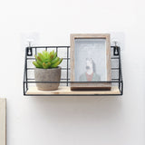 Wall-Mounted Home Kitchen Bathroom Storage Organizer Rack