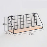 Wall-Mounted Home Kitchen Bathroom Storage Organizer Rack