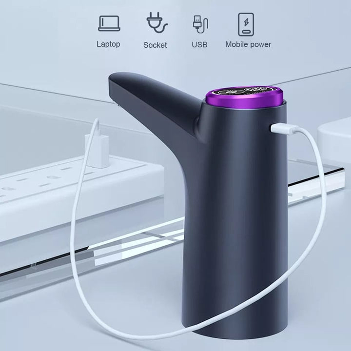 Auto Portable USB Wireless Electric Water Pump Bottle Dispenser